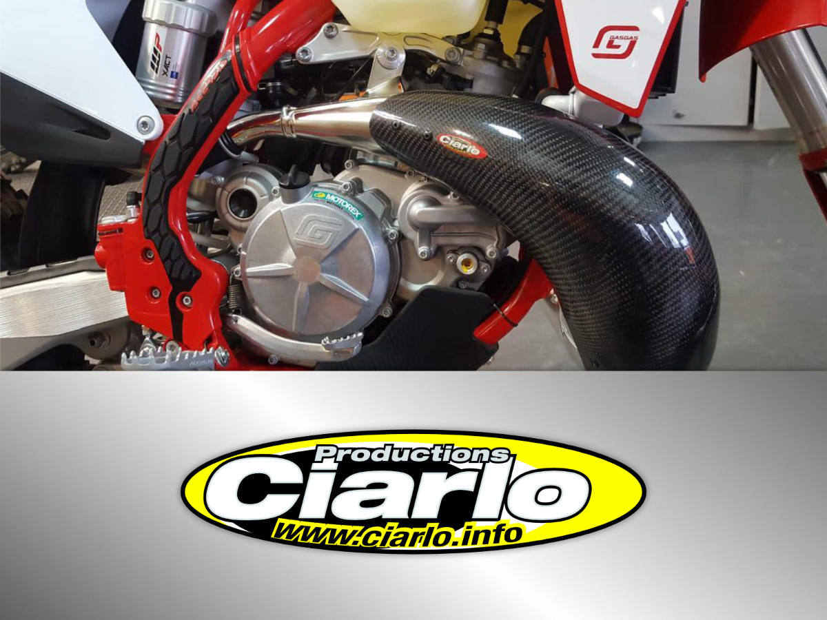 Ciarlo je firma specializující se hlavně na příslušenství pro motocykly z karbonu. Z těchto materiálů vyrábí karbonový kryt nádrže, karbonové kryty výfuku, karbonové kryty spojky, karbonové kryty zadní brzdy pro motocykly BETA, HONDA, SHERCO, HUSQVARNA nebo KTM.